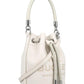 Marc Jacobs Logo Debossed Drawstring Mini Bucket Bag