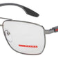 Prada Men's PS53MV-5AV1O1-55 Linea Rossa 55mm Gunmetal Opticals