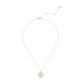 In The Stars Mother-of-Pearl Virgo Pendant Necklace
