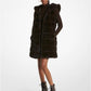 Quilted Faux Fur Hooded Vest