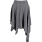 Michael Kors Asymmetric Hem Skirt in Grey Cashmere