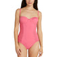 Women's Smocked Underwire One-Piece Swimsuit