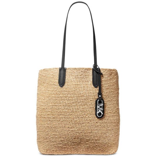 Eliza Medium North South Woven Tote