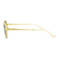 Round-Frame Metal Sunglasses