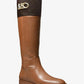 Parker Logo and Leather Boot