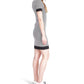 Petite Block Mini Short Sleeve Dress