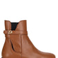 Furla Legacy Logo Plaque Ankle Boots
