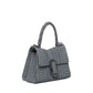 Marc Jacobs Monogram Chain-Link Detailed Denim Tote Bag