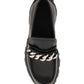 Alexander mcqueen chain penny loafers