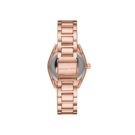 Women's Janelle Multifunction Rose Gold-Tone Stainless Steel Bracelet Watch 36mm MK7095