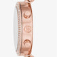 Oversized Parker Pavé Rose Gold-Tone and Logo Watch