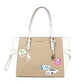Michael Kors Gilly Large Travel Miami Print Signature PVC Tote Handbag Women's Purse
