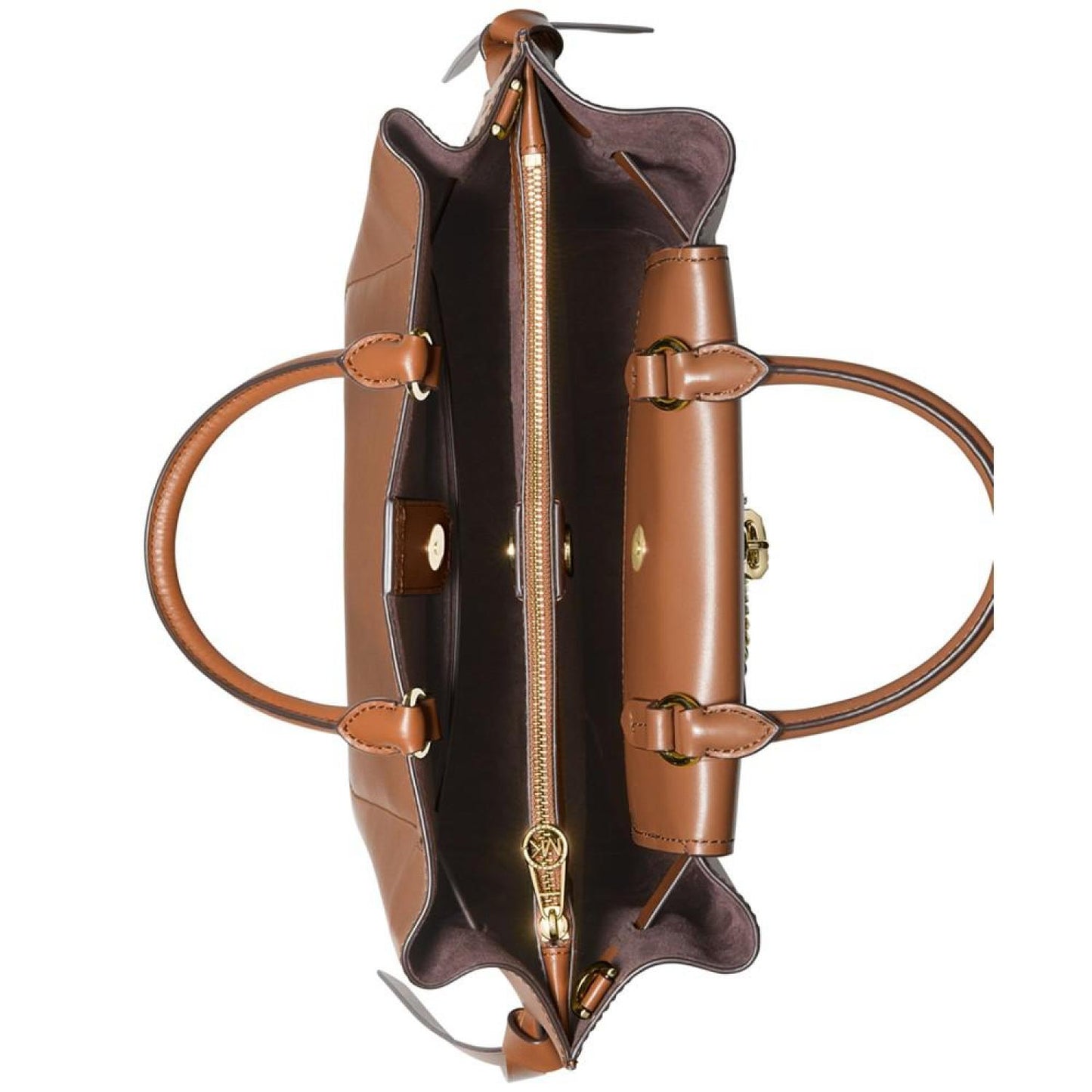 Hamilton Legacy Large Leather Belted Satchel