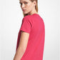Metallic Logo Aviator Print Organic Cotton T-Shirt
