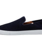 Rey Suede Slip-On Loafers with Rubber Sole