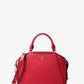 Cleo Small Saffiano Leather Satchel