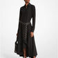 Organic Silk Crepe De Chine Shirtdress