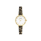 Women's Metro Three-Hand Animal Print Silicone Watch 34mm