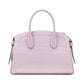 Knott Croc Embossed Leather Medium Zip Top Satchel