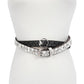2 Pack Square & Circle Logo Belts