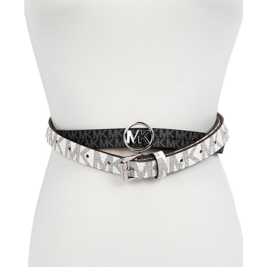 2 Pack Square & Circle Logo Belts
