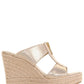 Michael Michael Kors Bradley Metallic Wedge Sandals