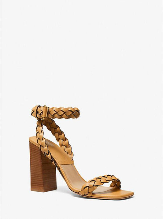 Pippa Woven Leather Sandal
