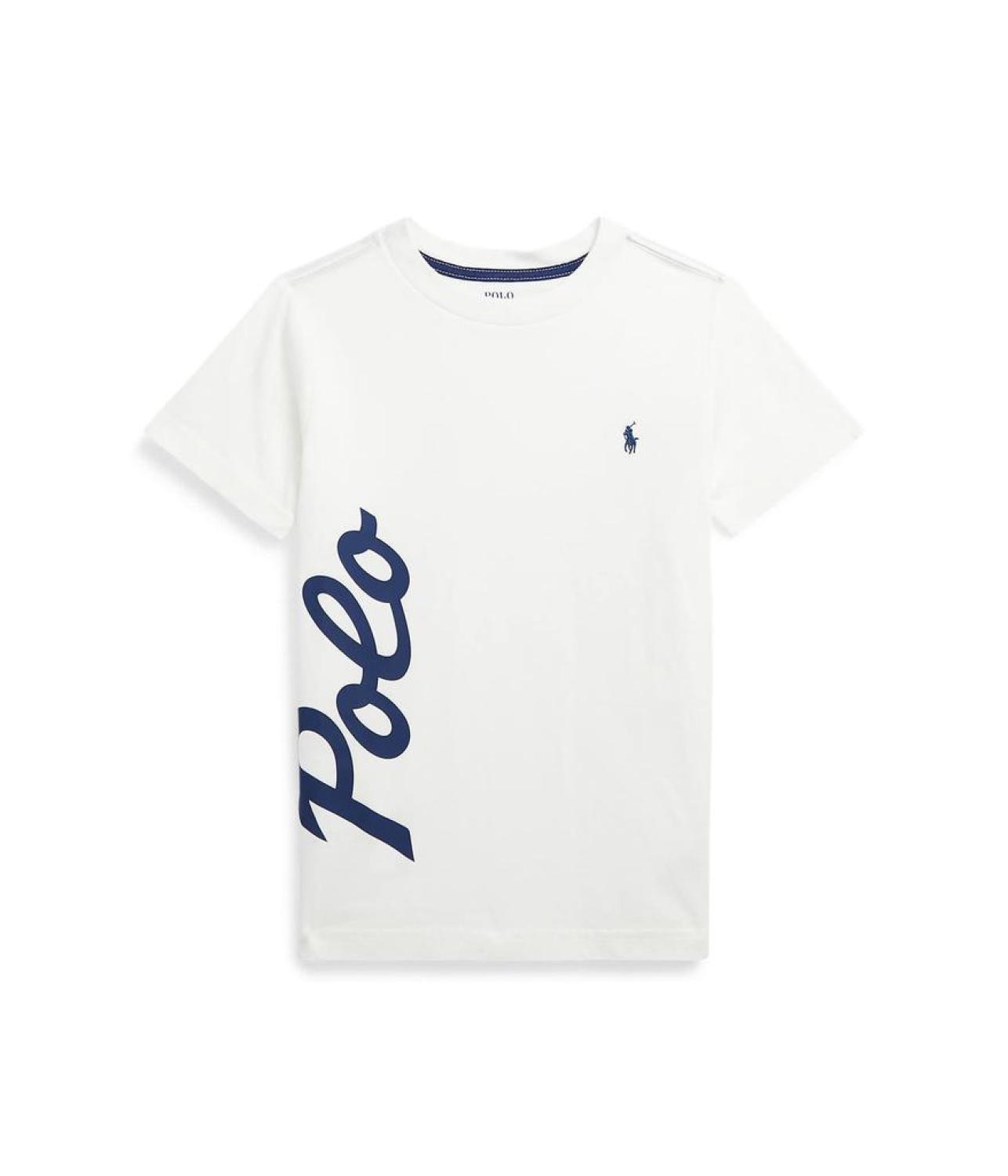 Logo Cotton Jersey Tee (Toddler/Little Kids)