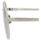 Round-Frame Metal Sunglasses