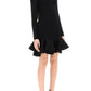 Alexander mcqueen ribbed knit mini dress
