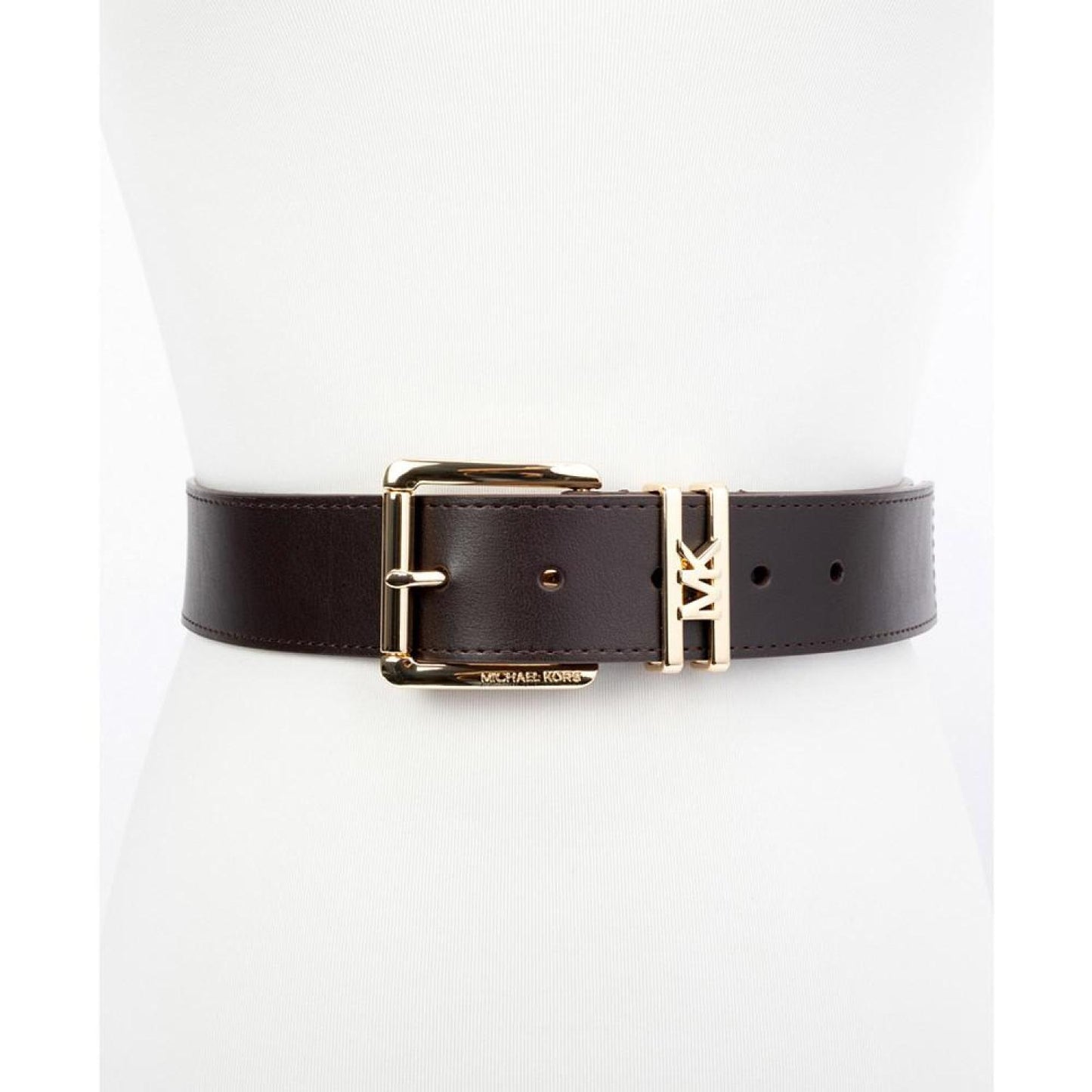 Women's Genuine Leather Logo Belt