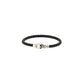 Alexander mcqueen skull braided leather bracelet