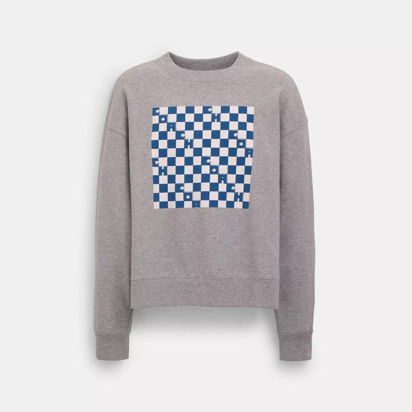 Coach Outlet Checkerboard Crewneck Sweatshirt