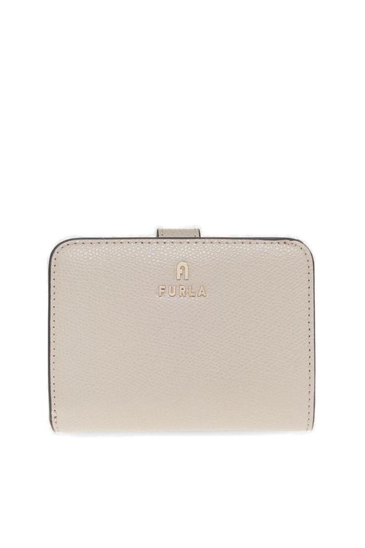 Furla Logo Lettering Compact Wallet