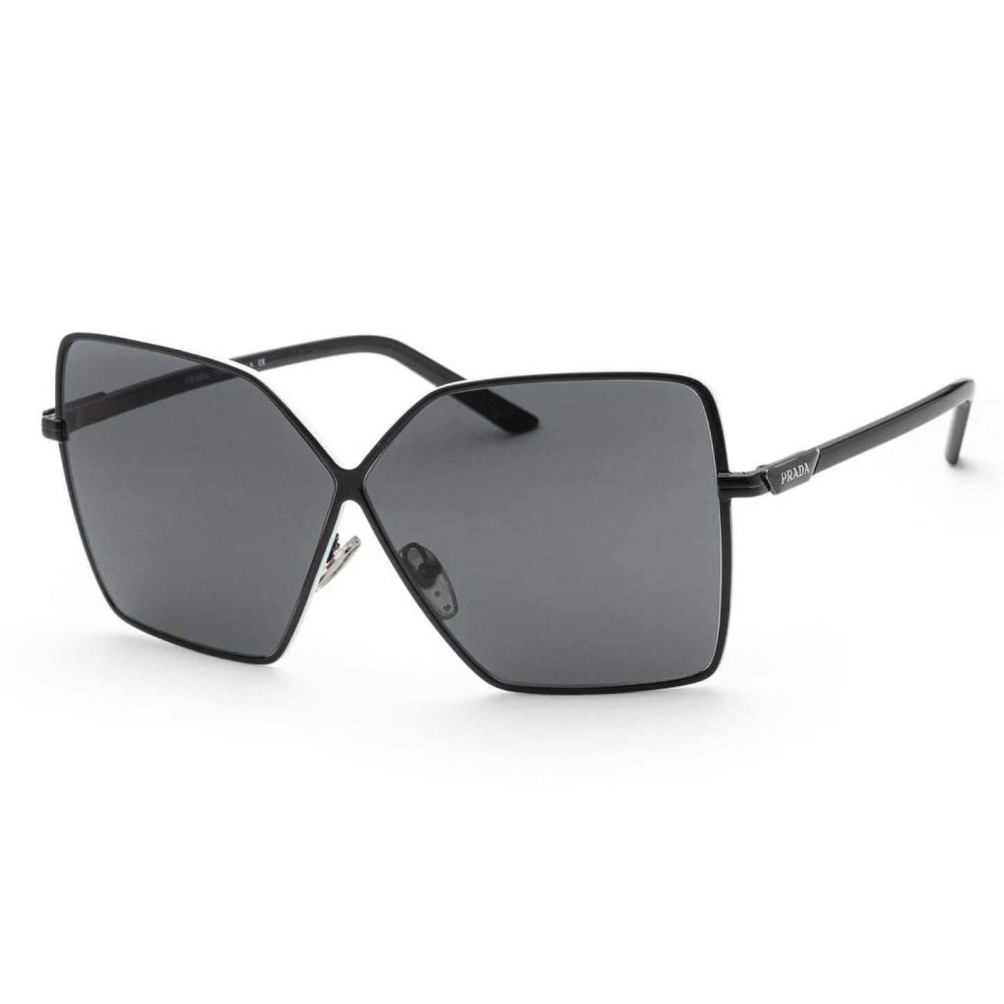 Prada Women's PR50YS-1AB5S0-64 Fashion 64mm Black Sunglasses
