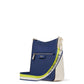 Hudson Colorblocked Pebbled Leather Messenger Crossbody