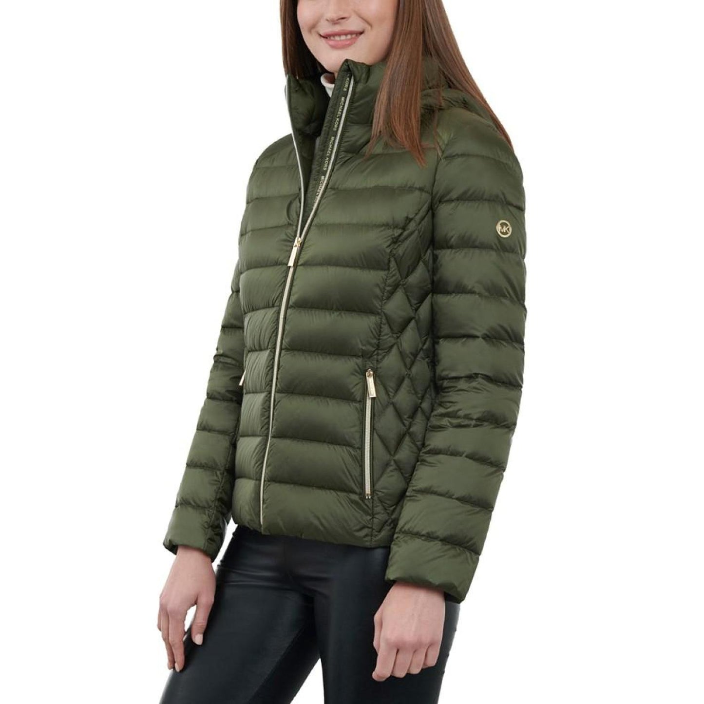 Women's Petite Hooded Packable Puffer Coat, Created for Macy's