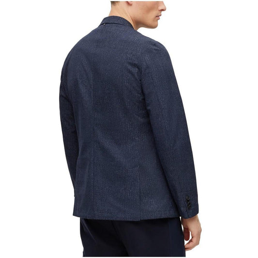 Men's Slim-Fit Washable Water-Repellent Fabric Jacket
