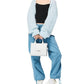 The Croc-Embossed Small Tote