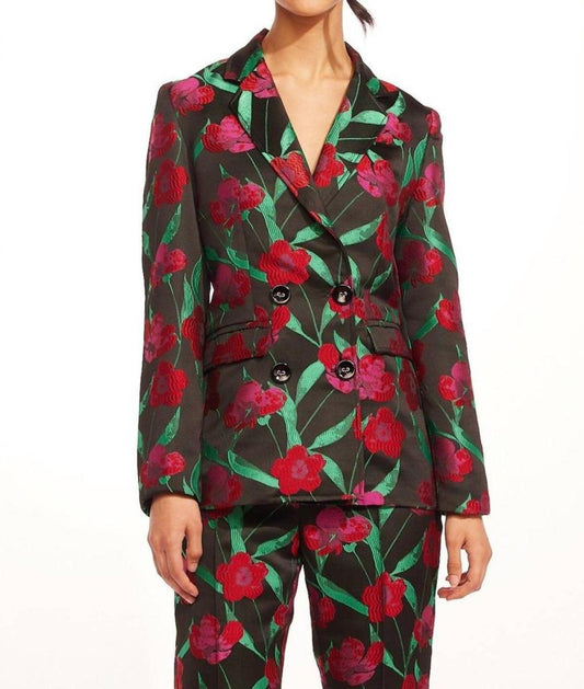 Alexey Jacket In Roses And Thorns