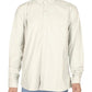 Mens Textured Collared Button-Down Shirt