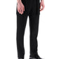 Alexander mcqueen exposed pocket barathea trousers