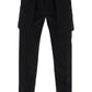 Alexander mcqueen exposed pocket barathea trousers