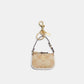 Coach Outlet Mini Nolita Bag Charm In Signature Canvas