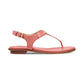 Women's MK Plate Flat Thong Sandals