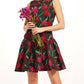 Roxy Dress In Roses And Thorns