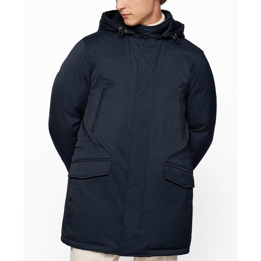 Men's Hooded Down Water-Repellent Jacket