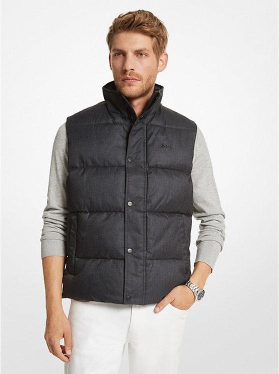 Hanworth Brushed Twill Quilted Vest
