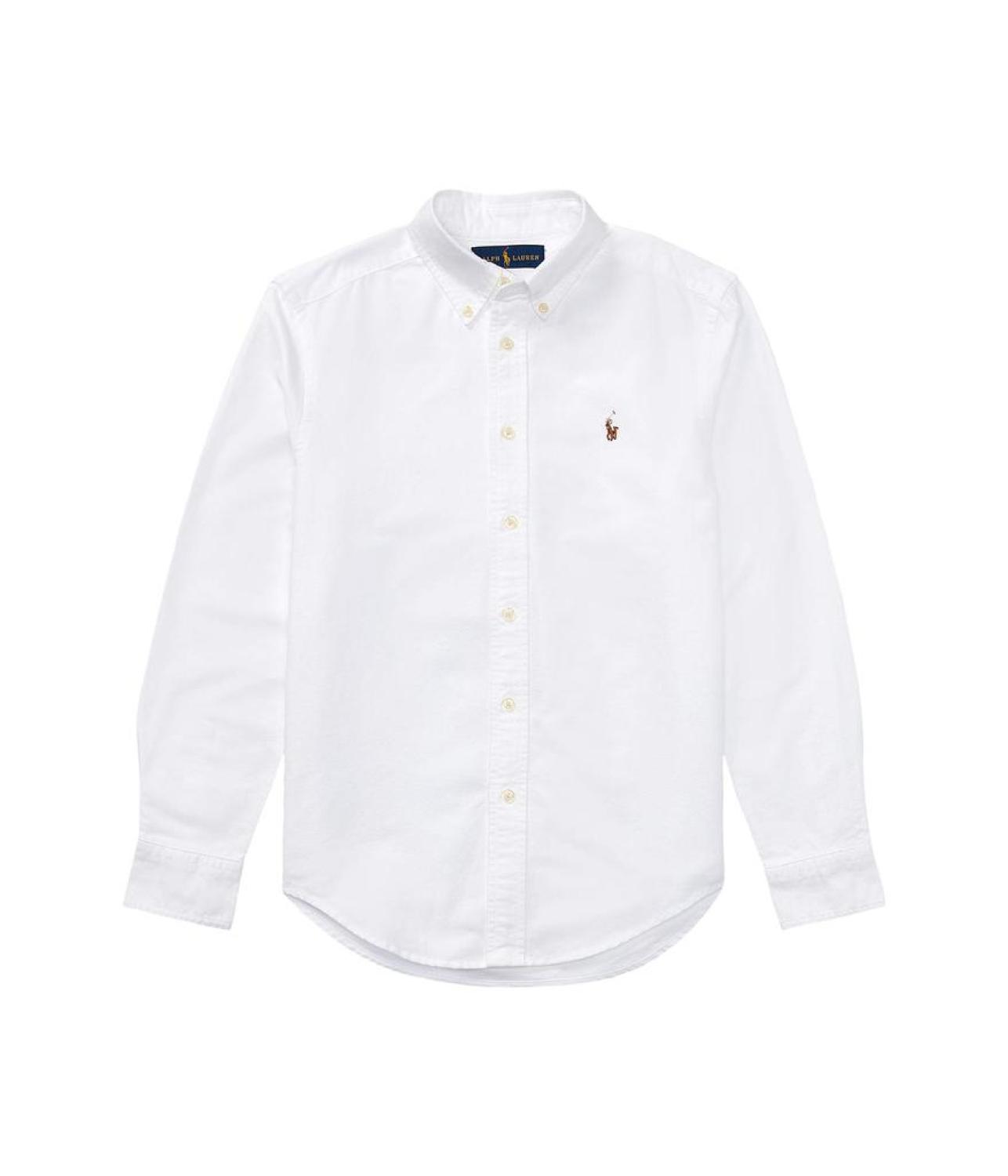 Cotton Oxford Sport Shirt (Big Kids)