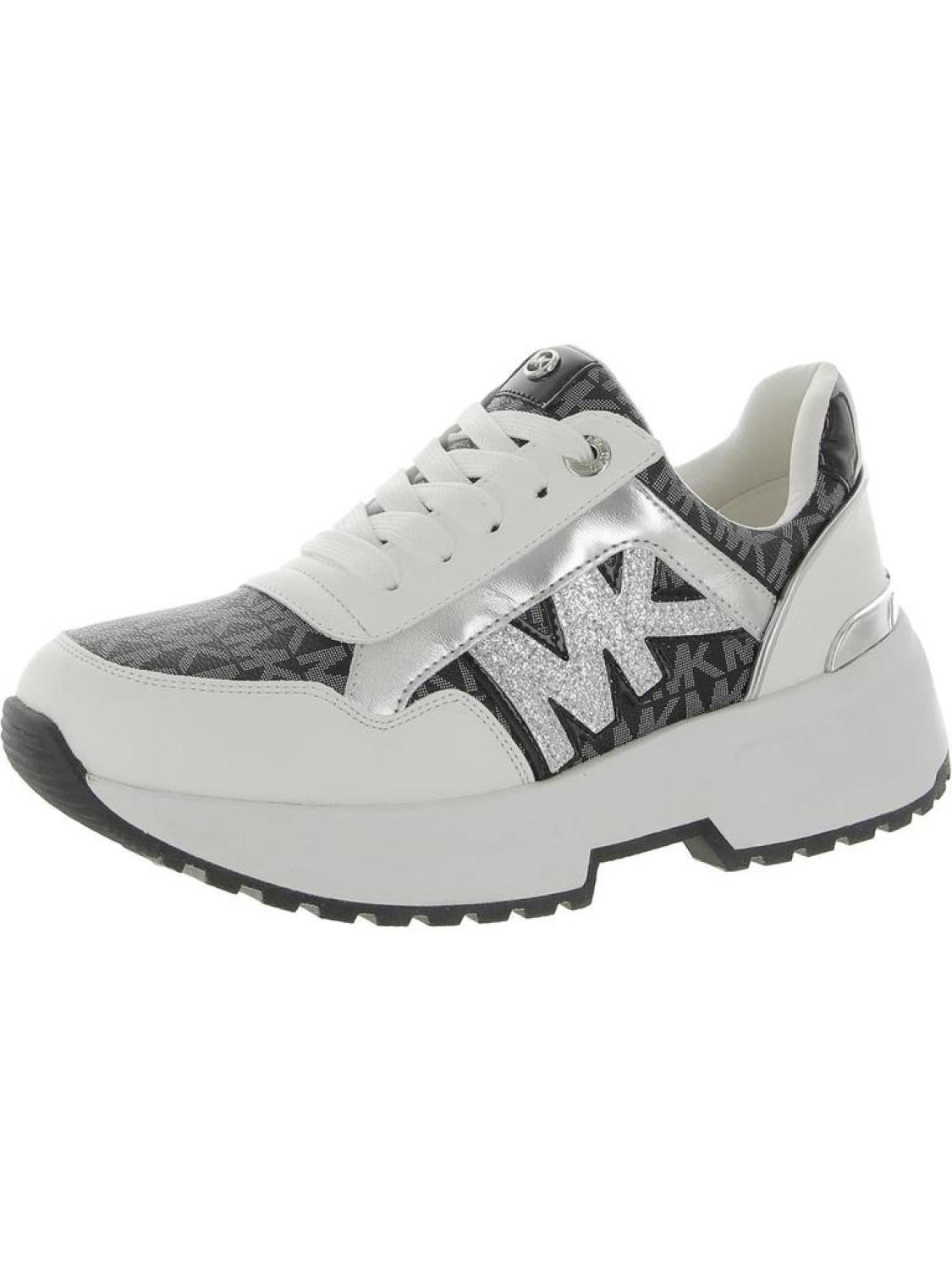 Cosmo Maddy Girls Big Kid Faux Leather Casual and Fashion Sneakers